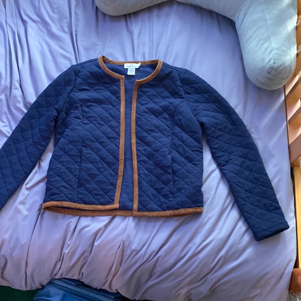 Navy blue winter jacket